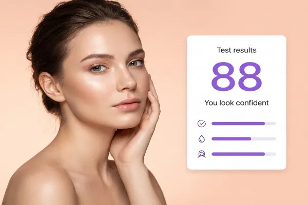 Full face rating breakdown of four signals