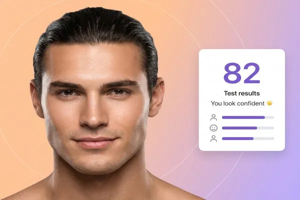 Rate my face tool picking the best photo