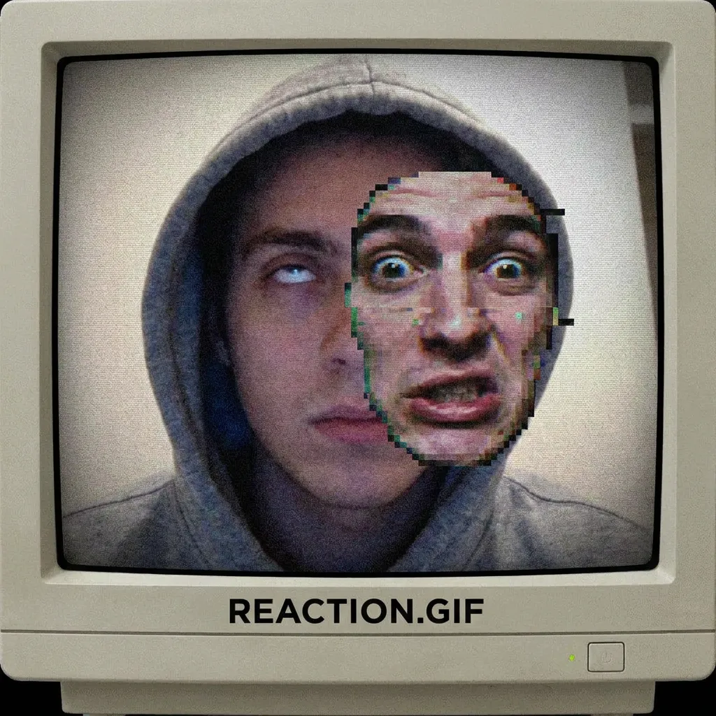 Reaction GIF face swap for chats