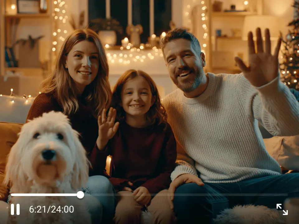 Family Greetings & Gifts — AI video face swap use case
